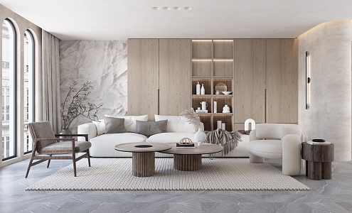 The Silent Living Room 3d model