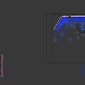 Commercial Stage Equipment with Blue Lighting and Large Screens for Commercial Events