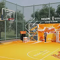World Cup Qatar 2022 KELON KeepFit Photo Spot With Football Goal And Soccer Ball