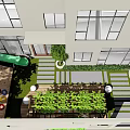 Garden Landscape Design With Neat Pathways Green Plants And Decorative Layout