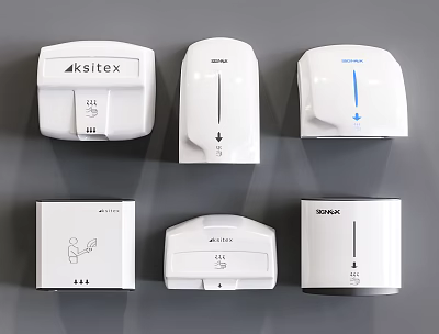 Modern Hand Dryer Hand Dryer Combination 3d model
