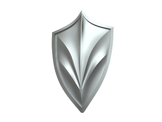 Modern Shield 3d model