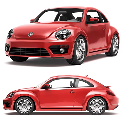 Hyundai Volkswagen Beetle 3d model