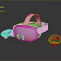 Modern VR Game Machine Game Machine Home Game Machine Nintendo Game Machine Old Game Machine Old Game Machine 3d model