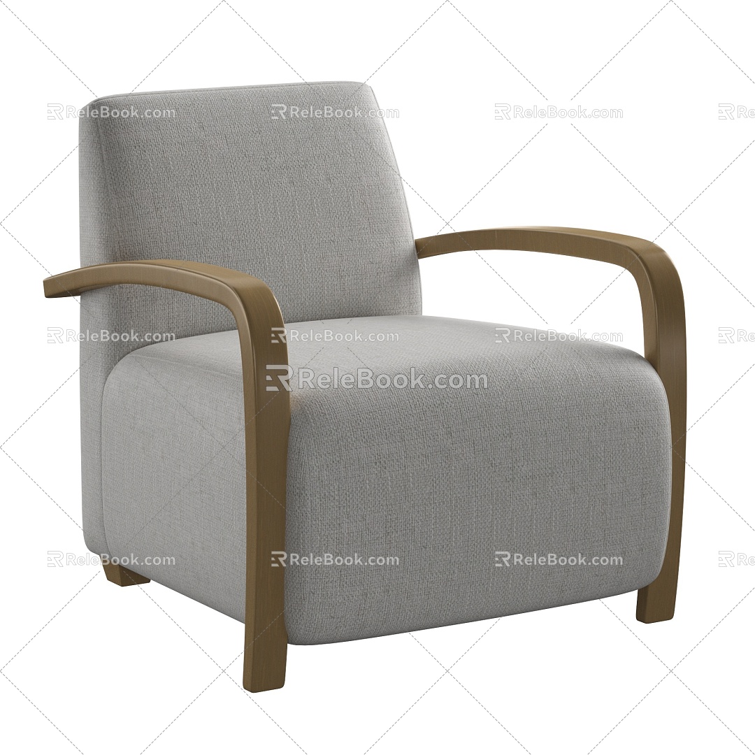 Sofa Single Sofa Seat Casual Sofa 3d model