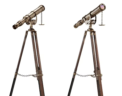 Modern Telescope 3d model Modern Telescope 3d model