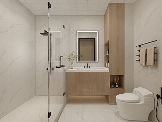 Modern toilet 3d model