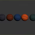 Vibrant Colored Basketballs For Daily Household Use In Purple Red Blue Orange Teal
