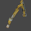 excavator arm 3d model