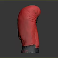 Red Boxing Gloves Sports Equipment For Training And Fitness Activities
