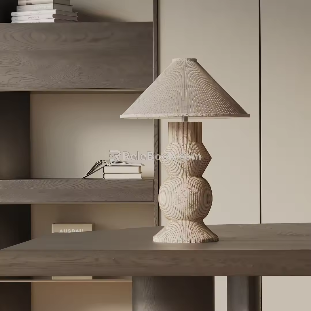 Modern table lamp 3d model