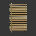 Minimalist Wooden Furniture With Multi Tier Storage Structure And Light Color