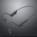 Lightweight Wireless Neckband Headphones Ergonomic Modern Sleek Design With LED Indicator