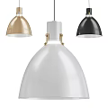 Modern Stylish Gold White Black Pendant Lights with Sleek Design for Interior Decor