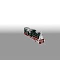 Modern locomotive 3d model