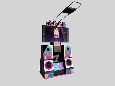 Dancer Dancing Machine 3d model