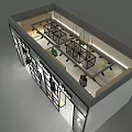 Wang bu liao Shower Sauna Shop Featuring Glass Door And Interior Setup