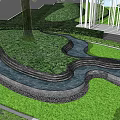 Modern Pavilion 3d model