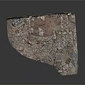 Archaeological Excavation Site Featuring Stone Remains And Soil Layers