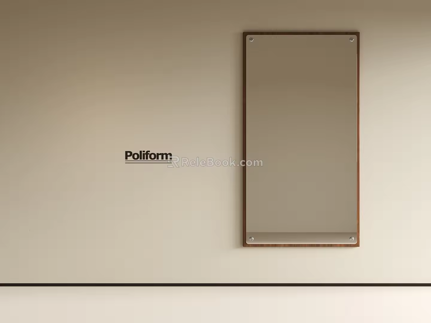 Ancient Silent Mirror Dressed Mirror Ancient Style Mirror Full-length Mirror 3d model