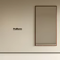 Ancient Silent Mirror Dressed Mirror Ancient Style Mirror Full-length Mirror 3d model