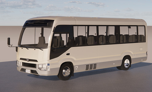 Modern Bus 3d model