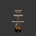 modern ship ancient ship ancient warship large ancient ship ancient warship 3d model