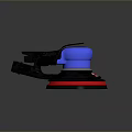 Rail type sandpaper grinding machine orbital grinding machine orbital grinding machine tools hardware tools 3d model