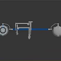 Sci-fi Items Sci-fi Components High-tech Components Sci-fi Equipment Sci-fi Scene Sci-fi Environment Game Scene 3d model