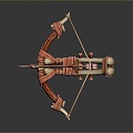 Crossbow Crossbow Crossbow Crossbow Mechanical Crossbow Shift Bow and Arrow Shoot Far Equipment Weapons High-tech Crossbow 3d model