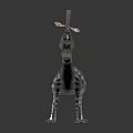 Modern Zebra Cartoon Zebra Cartoon Character Game Character Virtual Character 3d model