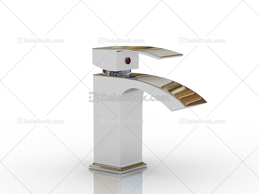 Modern faucet 3d model