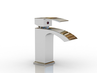 Modern faucet 3d model