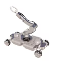 Advanced Industrial Robotic Equipment with Mobile Platform Robotic Arm and Maneuverable Wheels