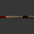 CHENHUI Paintbrush With Red Tip Wooden Handle For Home Decoration DIY Painting