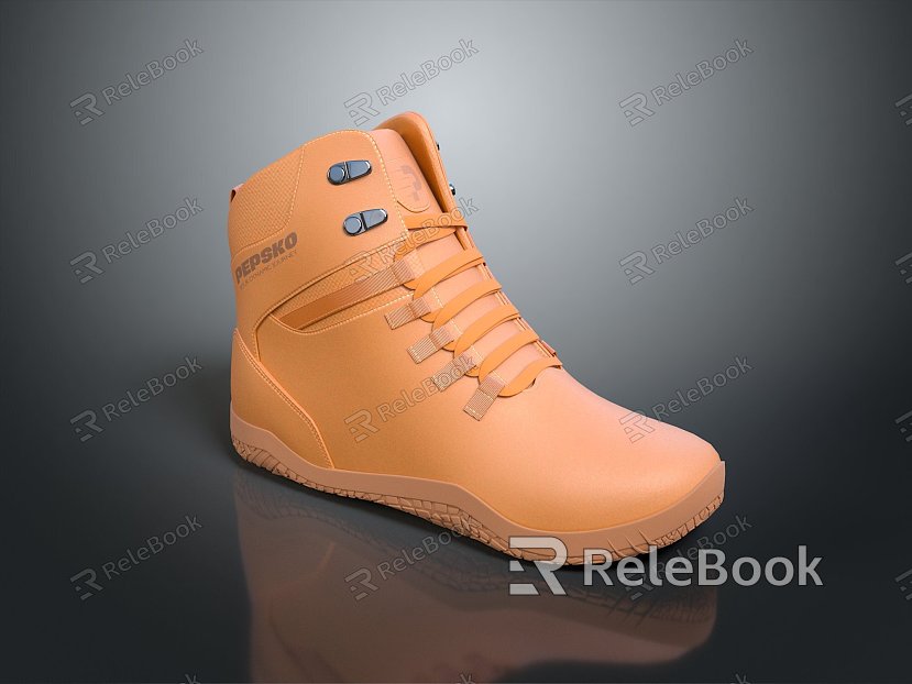 Cotton Shoes Warm Shoes Cold Shoes Realistic Model Cartoon Model PBR PBR Model Game Model model