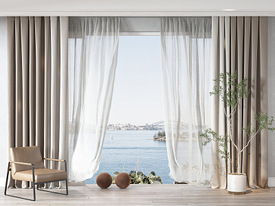 Modern Curtains model