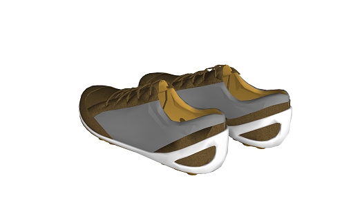 Modern Shoes Kids Shoes sneaker 3d model