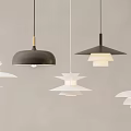 Modern Minimalist Pendant Lights in Black and White Various Designs for Home Decor