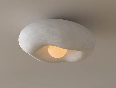 Modern Ceiling Lamp Bedroom Ceiling Lamp Cream Wind Ceiling Lamp Round Ceiling Lamp Children's Room Ceiling Lamp Flat Panel Lamp 3d model