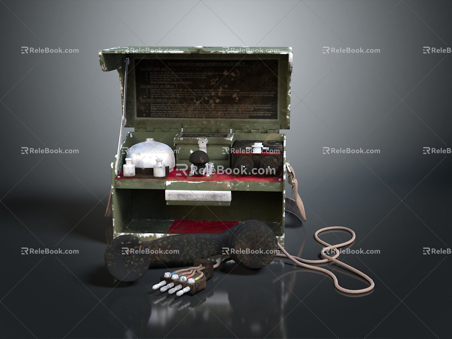 Radio Telephony Military Radio Military Walkie-talkie Military Telephone Military Radio Radio Communication model