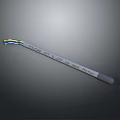 High Quality CAT 6 UTP Cable With 24 AWG 4PR Colorful Wires