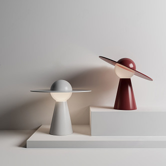 Modern table lamp 3d model