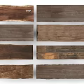 Natural Stone And Wood Materials Featuring Various Textures Types And Decorative Uses