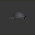 Purple Textured Cotton Baseball Cap With Curved Brim And Minimalist Design