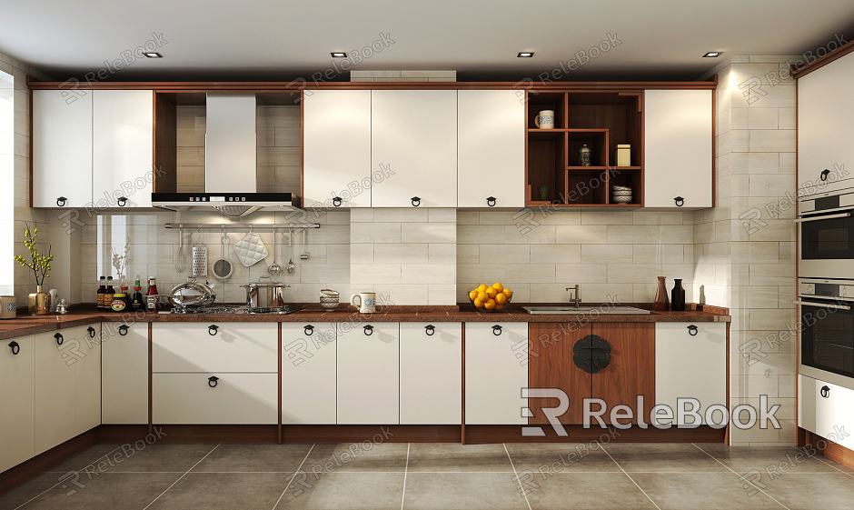 New Chinese Kitchen Kitchen Cabinet model