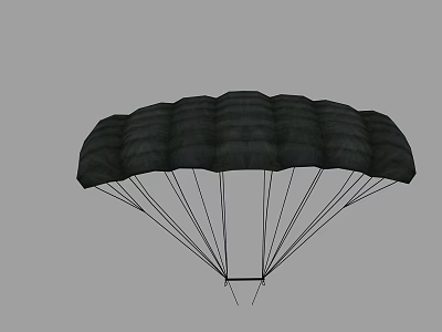 PBR Next Generation Parachute Parachute Bag Skydiving Military Parachute Jedi Survival Chicken Military Equipment 3d model