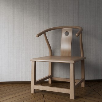 New Chinese-style armchair chair 3d model