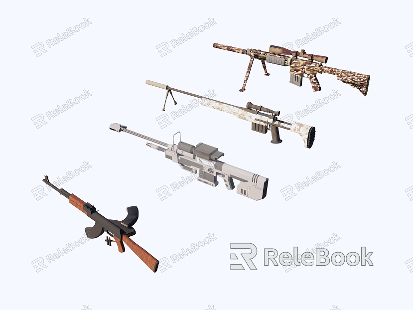 Equipment Weapons Sniper Firearms model