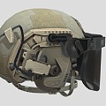 Helmet Tactical Helmet Hat 3d model